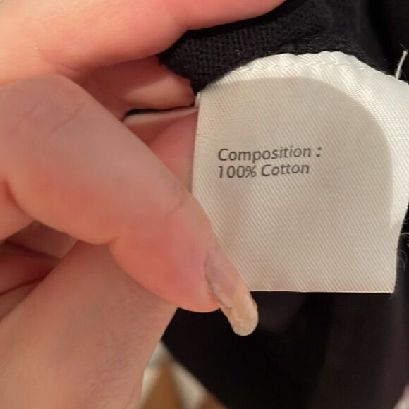 3.1 Phillip Lim Women’s Black T-Shirt Dress Gold Studded Waist Tie - Picture 9 of 10